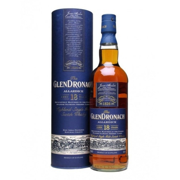 GlenDronach 18 Years Old Single Malt Whisky (1x70cl)