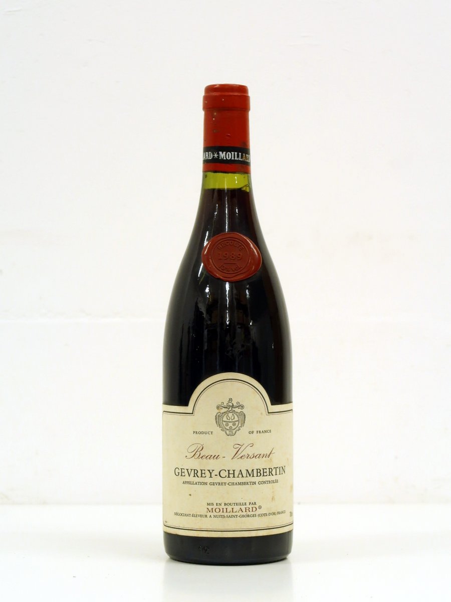 Moillard Gevray Chambertin Beau Versants 1989 (1x75cl)