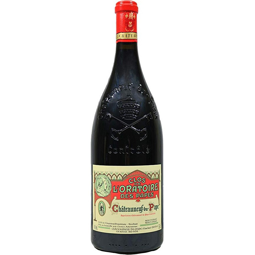 CLOS DE L'ORATOIRE DES PAPES Châteauneuf du Pape Rouge 3L 2014 (1x300cl)