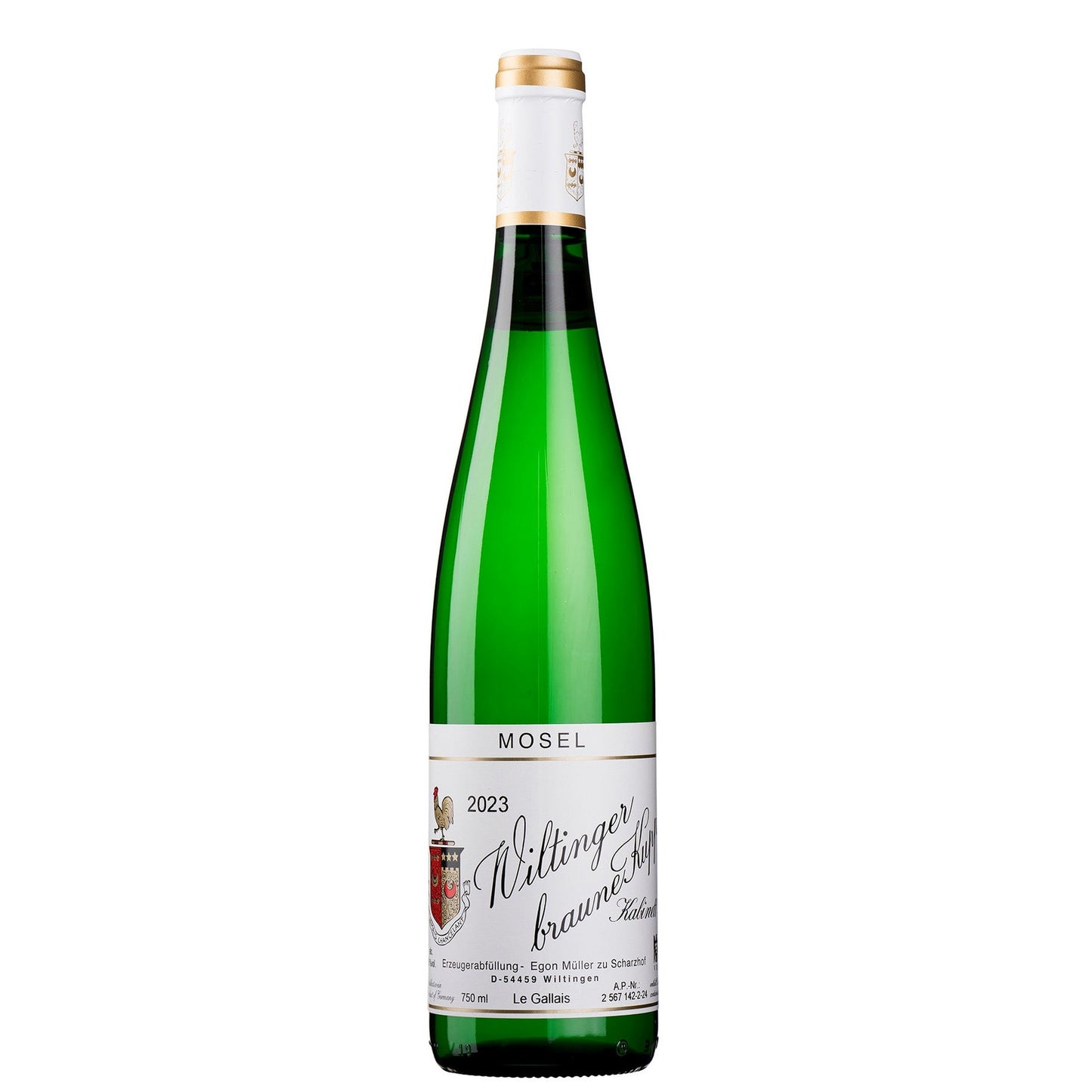 Egon Muller "Wiltinger Braune Kupp" Riesling Kabinett 2023 (1x75cl)