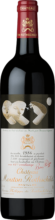 Chateau Mouton Rothschild, Pauillac 1986 (1x75cl)