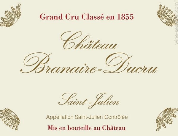 Chateau Branaire Ducru, St. Julien 2013 (1x600cl)