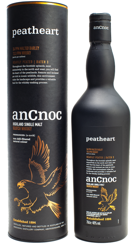 AnCnoc Peatheart Single Malt Batch 3 (1x70cl)