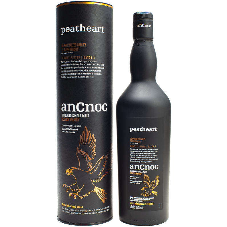 AnCnoc Peatheart Single Malt Batch 3 (1x70cl)
