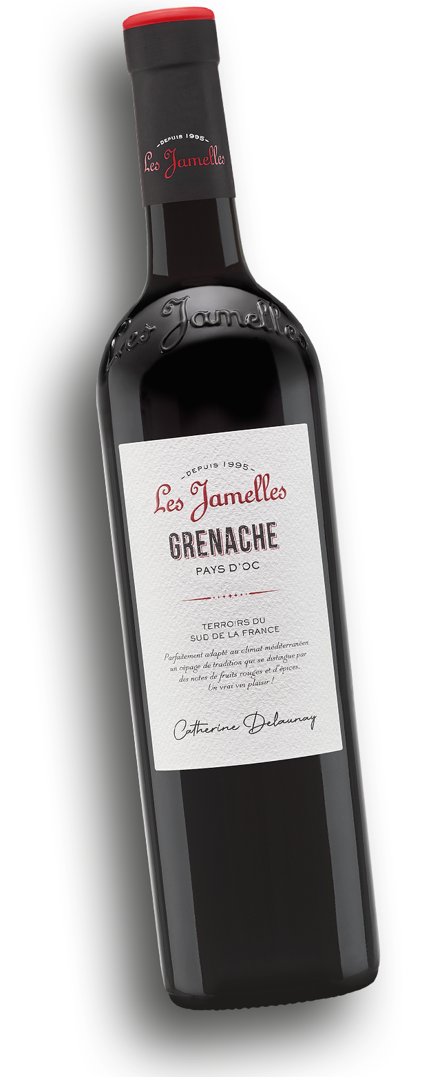 Les Jamelles Grenache Pays d'Oc 2023 (1x75cl)