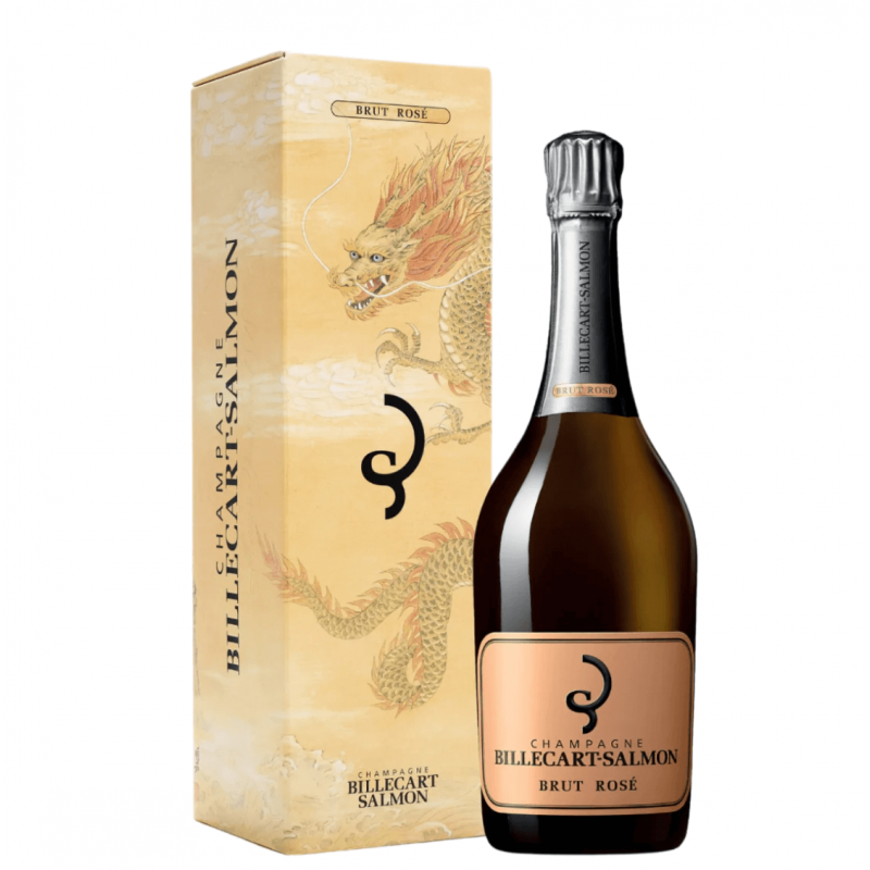 Billecart Salmon Brut Rose NV Year Of Dragon Gift Box (1x75cl)