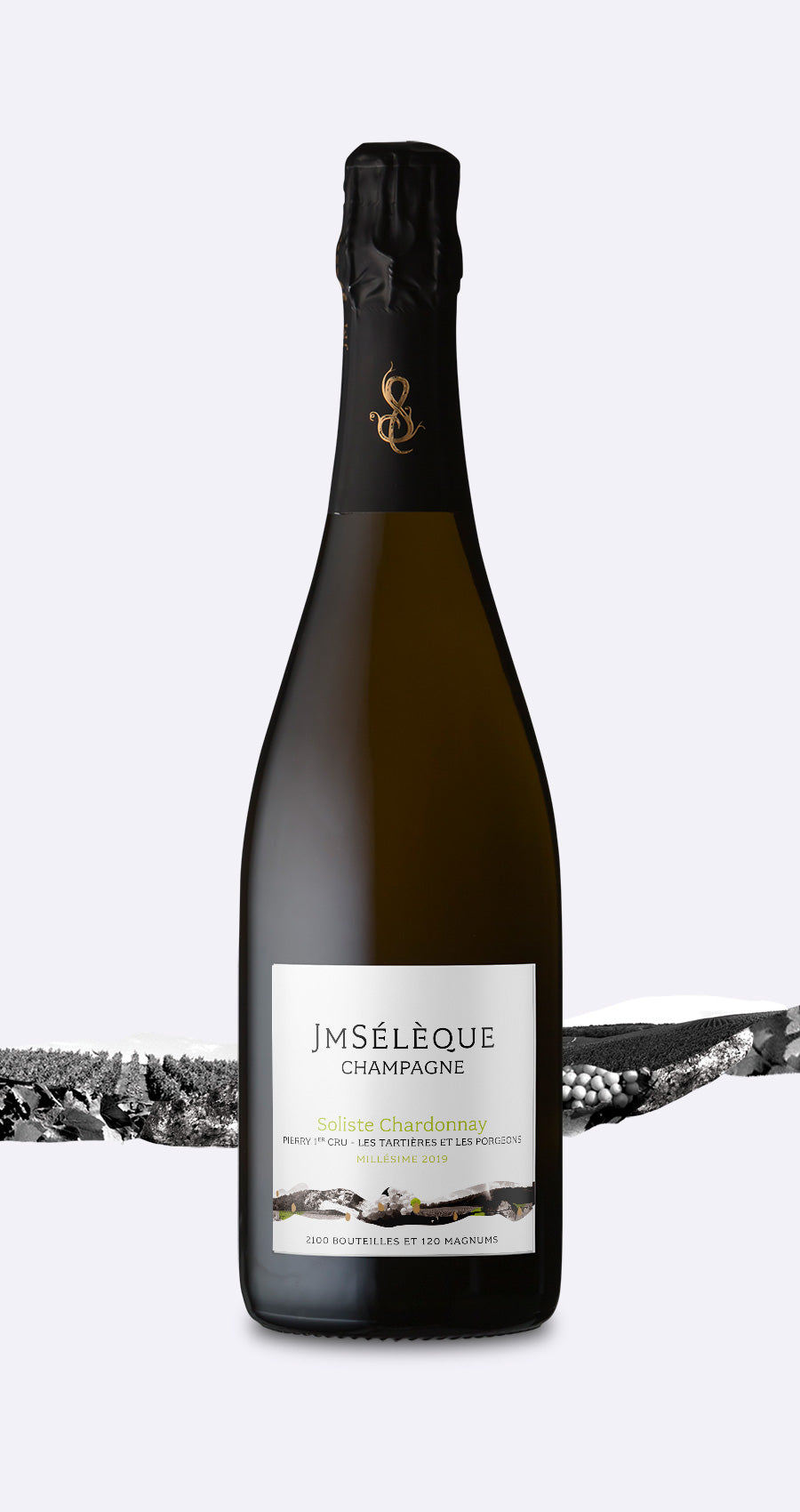 JM Seleque 'Soliste Chardonnay' Pierry Premier Cru Les Tartieres Porgeons 2018 (1x75cl)