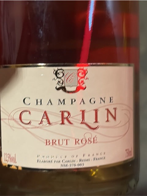 [less/ no bubble*] Carlin Brut Rose Champagne NV (1x75cl)