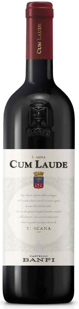 CASTELLO BANFI Cum Laude (Cabernet Sauvignon, Merlot, Sangiovese, Syrah) 2021 (1x75cl)