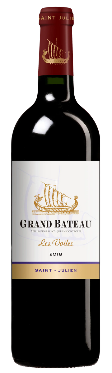 CHÂTEAU BEYCHEVELLE Grand Bateau Les Voiles, St. Julien (Cabernet Sauvignon, Merlot) 2021 (1x75cl)