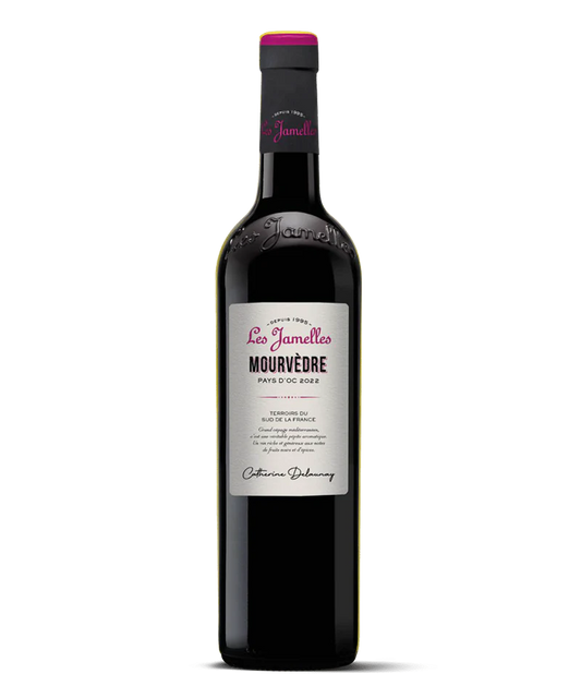 Les Jamelles Mourvedre Vin de Pays d'Oc 2022 (1x75cl)