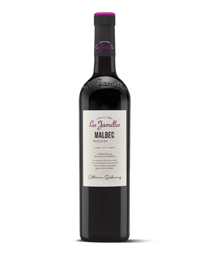Les Jamelles Malbec Pays d'Oc 2024 (1x75cl)