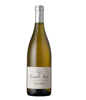 FAMILIES GRAS, Cotes du Rhone Blanc "Les Grands Calcaires" 2019 (1x75cl)