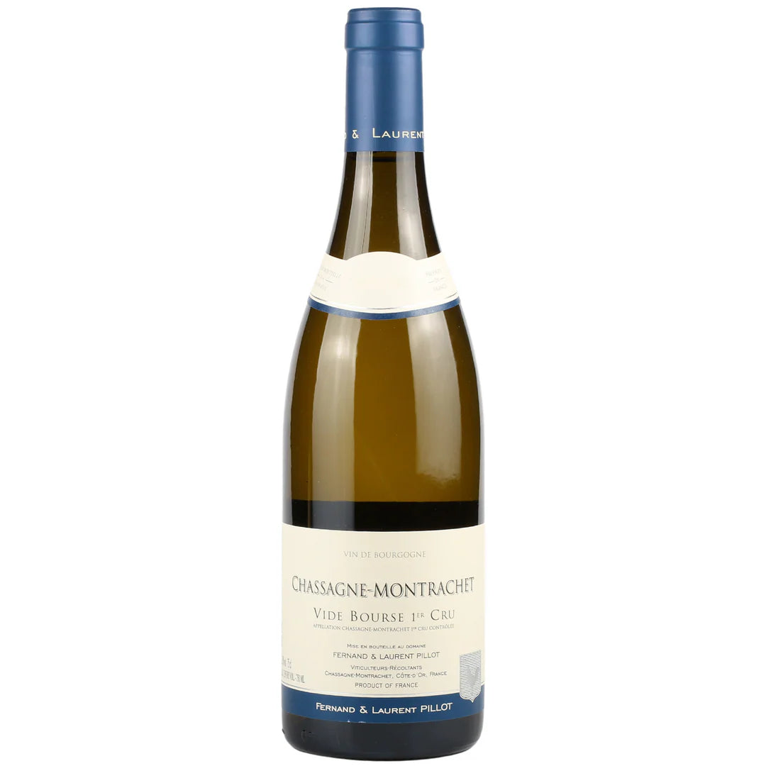 Domaine Fernand & Laurent Pillot Chassagne Montrachet 1er Cru 'Vide Bourse' 2023 (1x75cl)