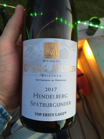 Georg Muller "Hendelberg" Spatburgunder V.D.P. Erste Lage 2018 (1x75cl)