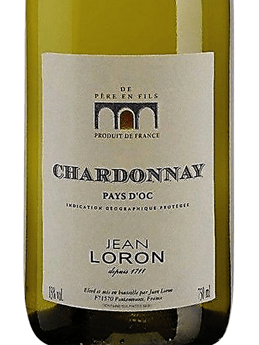 Jean Loron Chardonnay IGP Pays d'Oc 2023 (1x75cl)