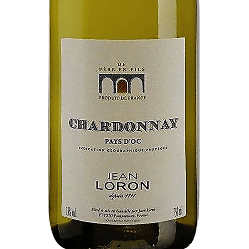 Jean Loron Chardonnay IGP Pays d'Oc 2024 (1x75cl)