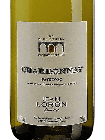 Jean Loron Chardonnay IGP Pays d'Oc 2023 (1x75cl)