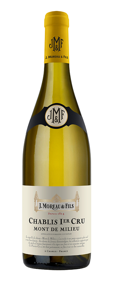 Moreau Chablis 1er Cru Mont De Milieu 2021 (1x75cl)