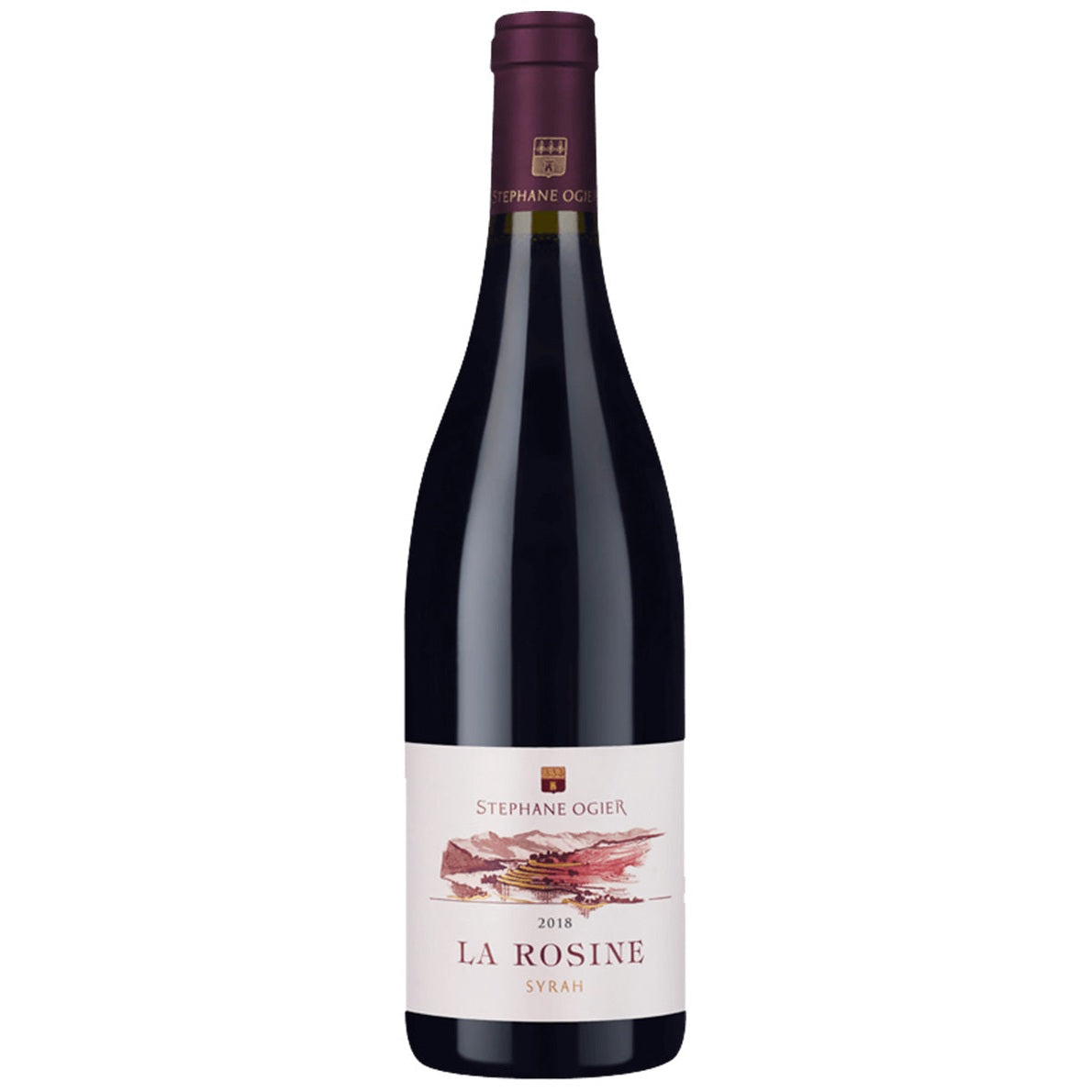 Michel & Stephane Ogier La Rosine Syrah Collines Rhodaniennes IGP 2022 (1x75cl)