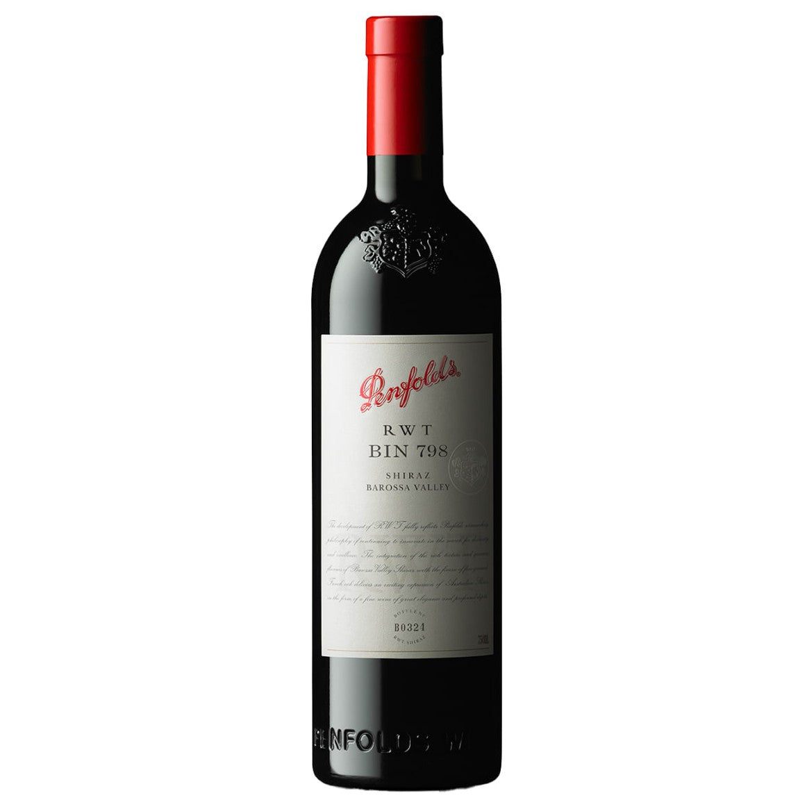Penfolds RWT Bin 798 Shiraz 2019 (1x75cl)