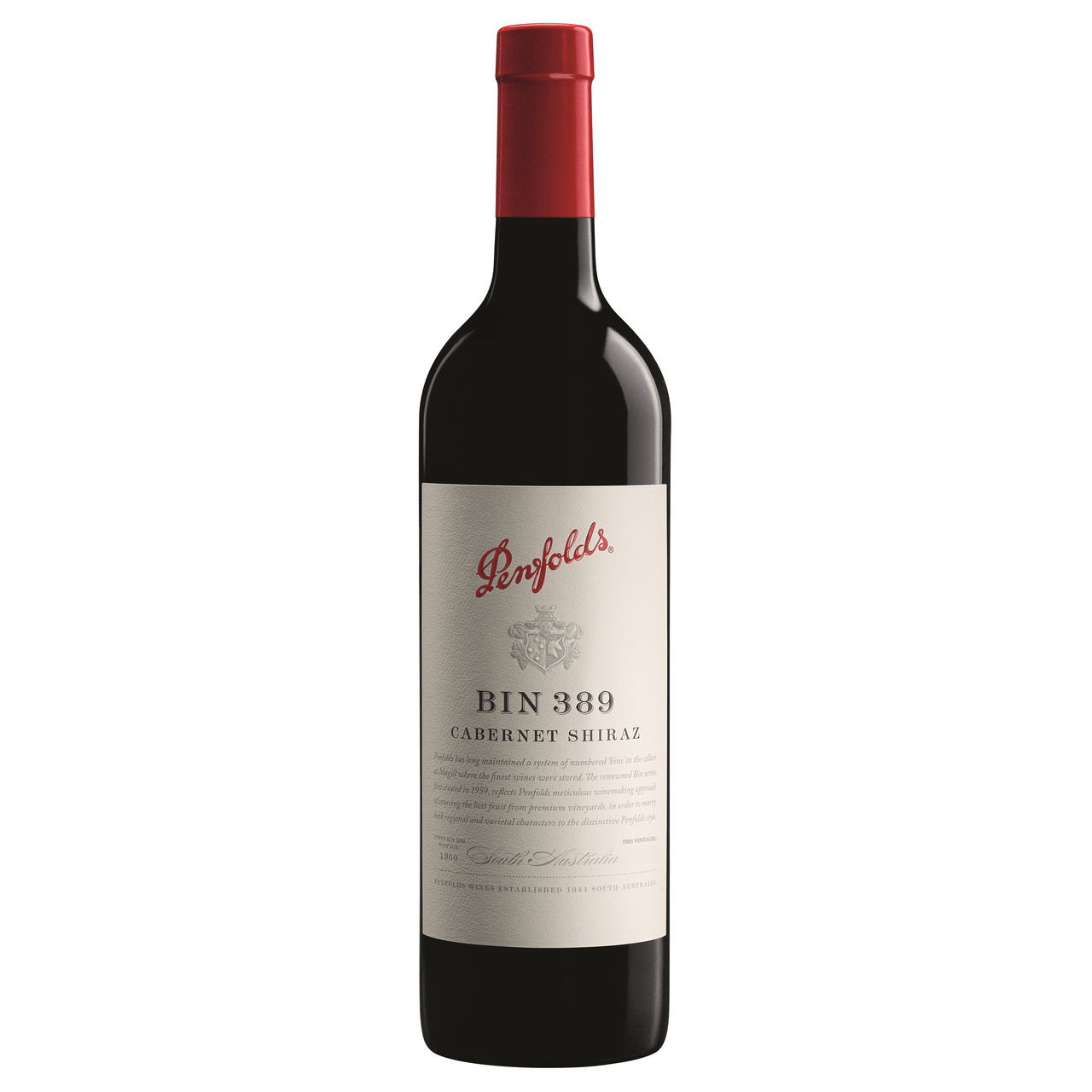 Penfolds Bin 389 Cabernet Shiraz 2022 (1x75cl)