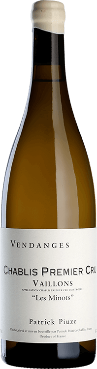 PIUZE Patrick, Chablis 1er Cru Vaillons Les Minots 2021 (1x75cl)