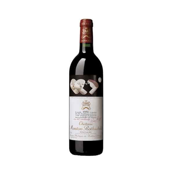 Chateau Mouton Rothschild, Pauillac 1986 (1x75cl)