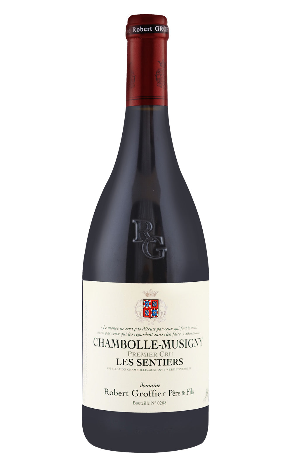 Robert Groffier Chambolle Musigny 1er Cru Les Sentiers 2021 (1x75cl)