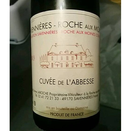 Domaine Aux Moines Savennieres La Roche aux Moines Cuvee de l'Abbesse 2016 (1x50cl)