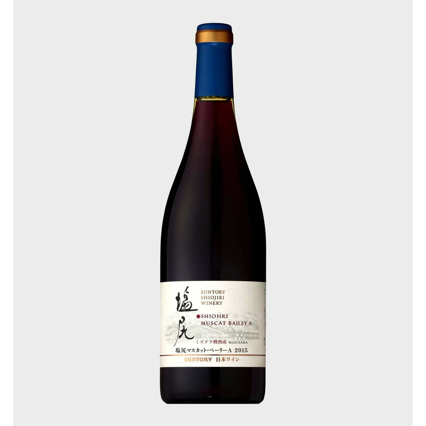 SHIOJIRI WINERY 塩尻マスカット・ベーリーAミズナラ樽熟成 Shiojiri Winery Muscat Bailey A Mizunara 2018 (1x75cl)