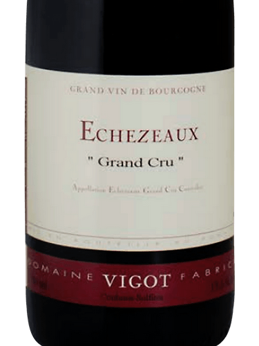 Domaine Vigot Fabrice - Echezeaux Grand Cru 2015 (1x75cl)