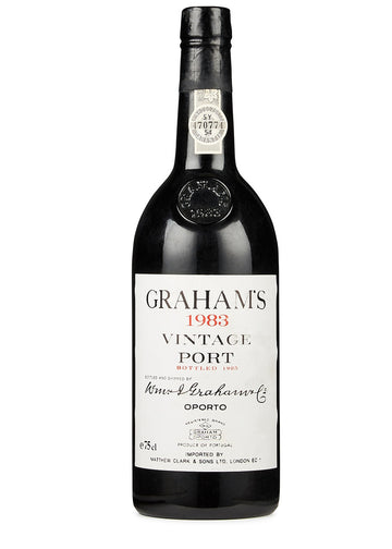 W & J Graham's Vintage Port 1983 (1x75cl)