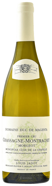 MAISON LOUIS JADOT Chassagne-Montrachet 1er Cru Morgeot 2022 (1x75cl)