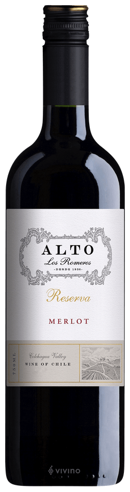Alto Los Romeros Merlot 2025 (1x75cl)
