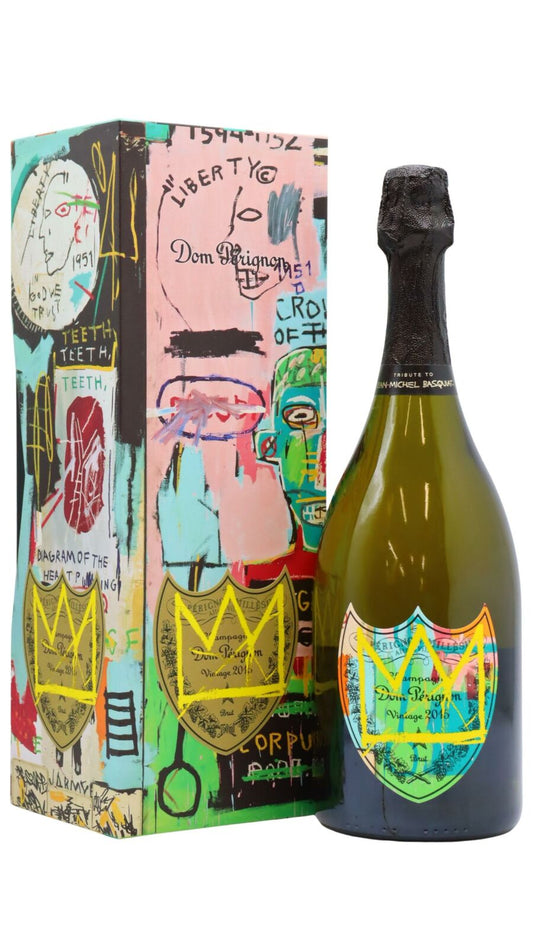 Dom Perignon 2015 - Jean-Michel Basquiat Edition - Yellow Design (1x75cl)