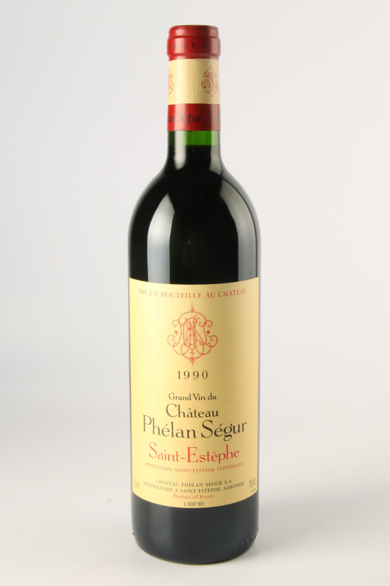 Chateau Phelan Segur 1990 (1x75cl)