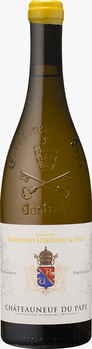 Raymond Usseglio Chateauneuf-du-Pape Blanc Pure Clairette 2018 (1x150cl)