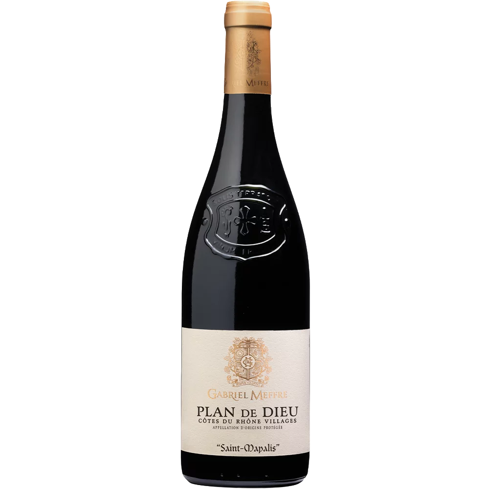 Gabriel Meffre Cotes-du-Rhone Villages Plan de Dieu Saint Mapalis Rouge 2023 (1x75cl)