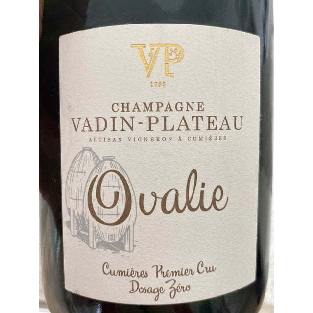 Champagne Vadin Plateau 'Origine' Premier Cru Dosage Zero NV (1x75cl)