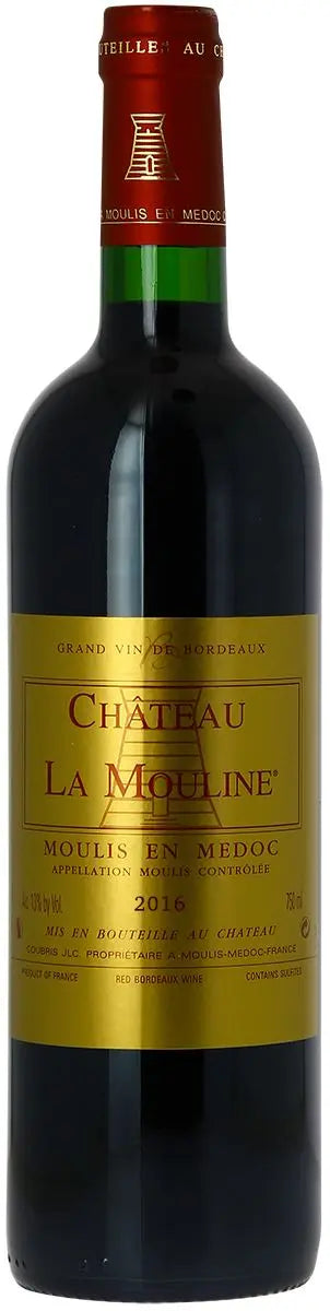 MAISON GINESTET Château La Mouline, Cru Bourgeois Superieur, Moulis en Médoc (Merlot, Cabernet Sauvignon, Cabernet Franc) 2018 (1x75cl)