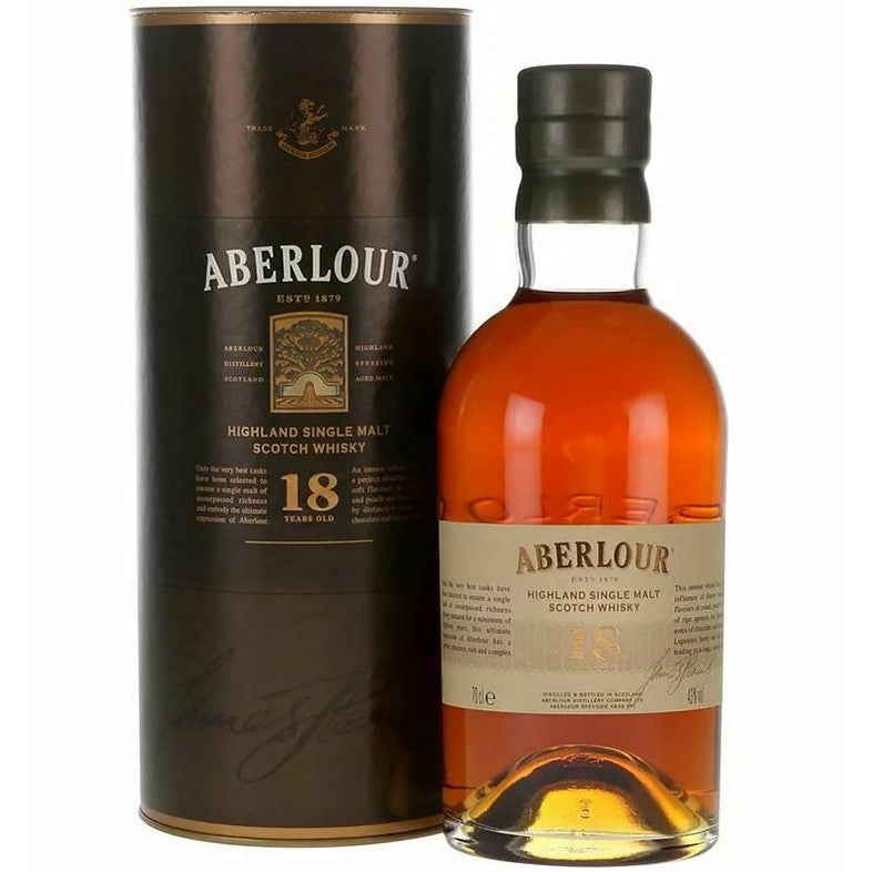Aberlour 18 Year Old Single Malt Scotch Whisky (1x50cl)