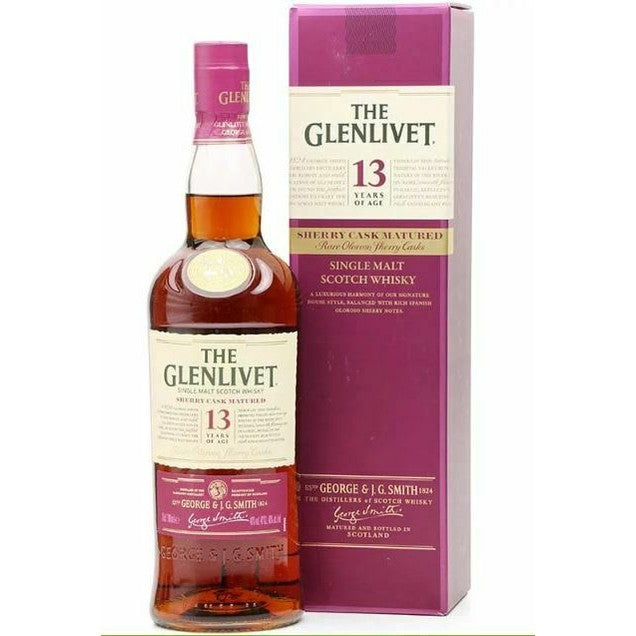 Glenlivet 13 year old Single Malt Whisky (1x70cl)