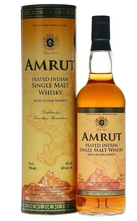 Amrut Peated Single Malt Whisky (1x70cl)