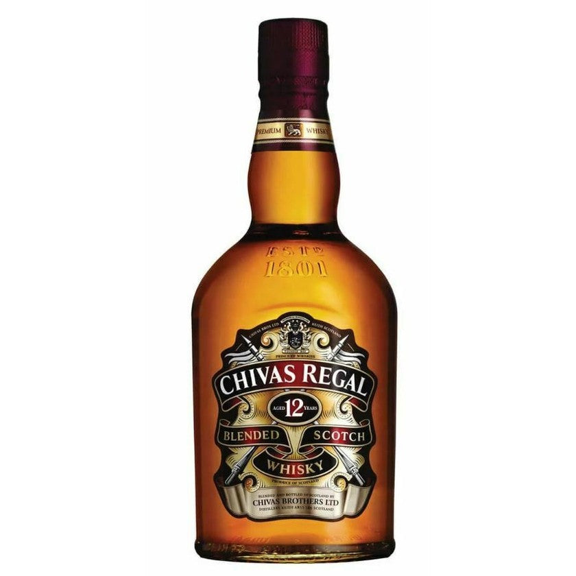 Chivas Regal 12 Year Old Blended Scotch Whisky (1x70cl)