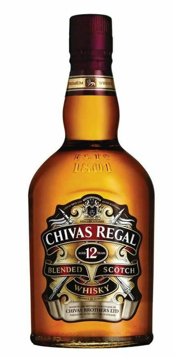 Chivas Regal 12 Year Old Blended Scotch Whisky (1x70cl)