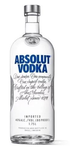 Absolut Vodka (1x100cl)