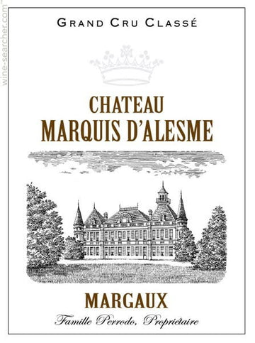 Chateau Marquis D'Alesme Becker 2007, Margaux (1x75cl)