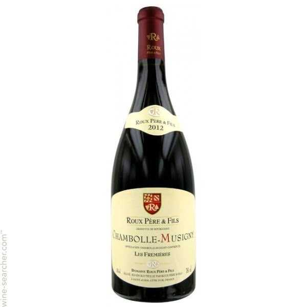 Roux Pere &amp; Fils Chambolle-Musigny Rouge Les Fremières 2018 (1x75cl)