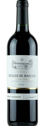Chateau Roques de Jean Lice Bordeaux Superieur 2016 (1x75cl)